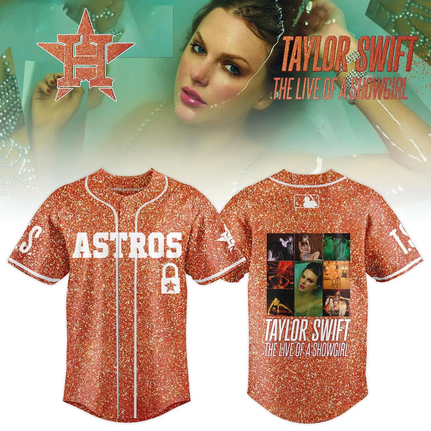 MLB x Taylor Swift “The Life of a Showgirl” 2025 Limited Editions Jersey