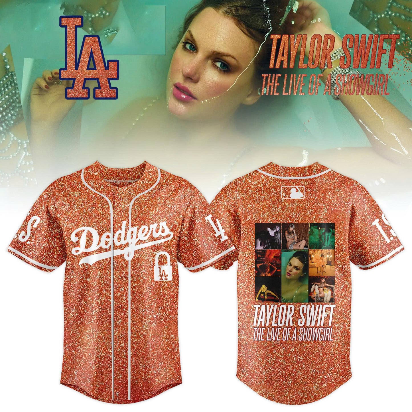 MLB x Taylor Swift “The Life of a Showgirl” 2025 Limited Editions Jersey