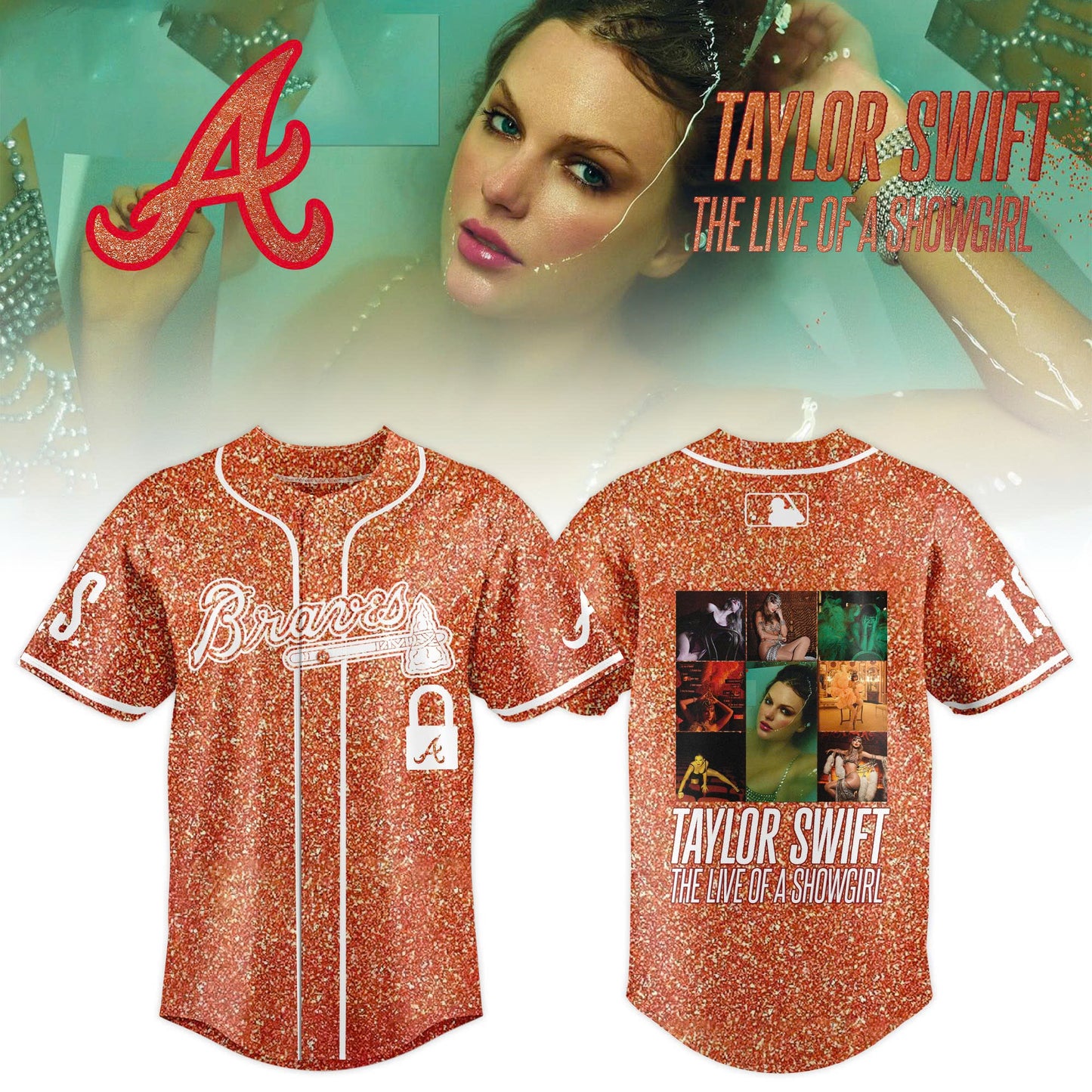 MLB x Taylor Swift “The Life of a Showgirl” 2025 Limited Editions Jersey