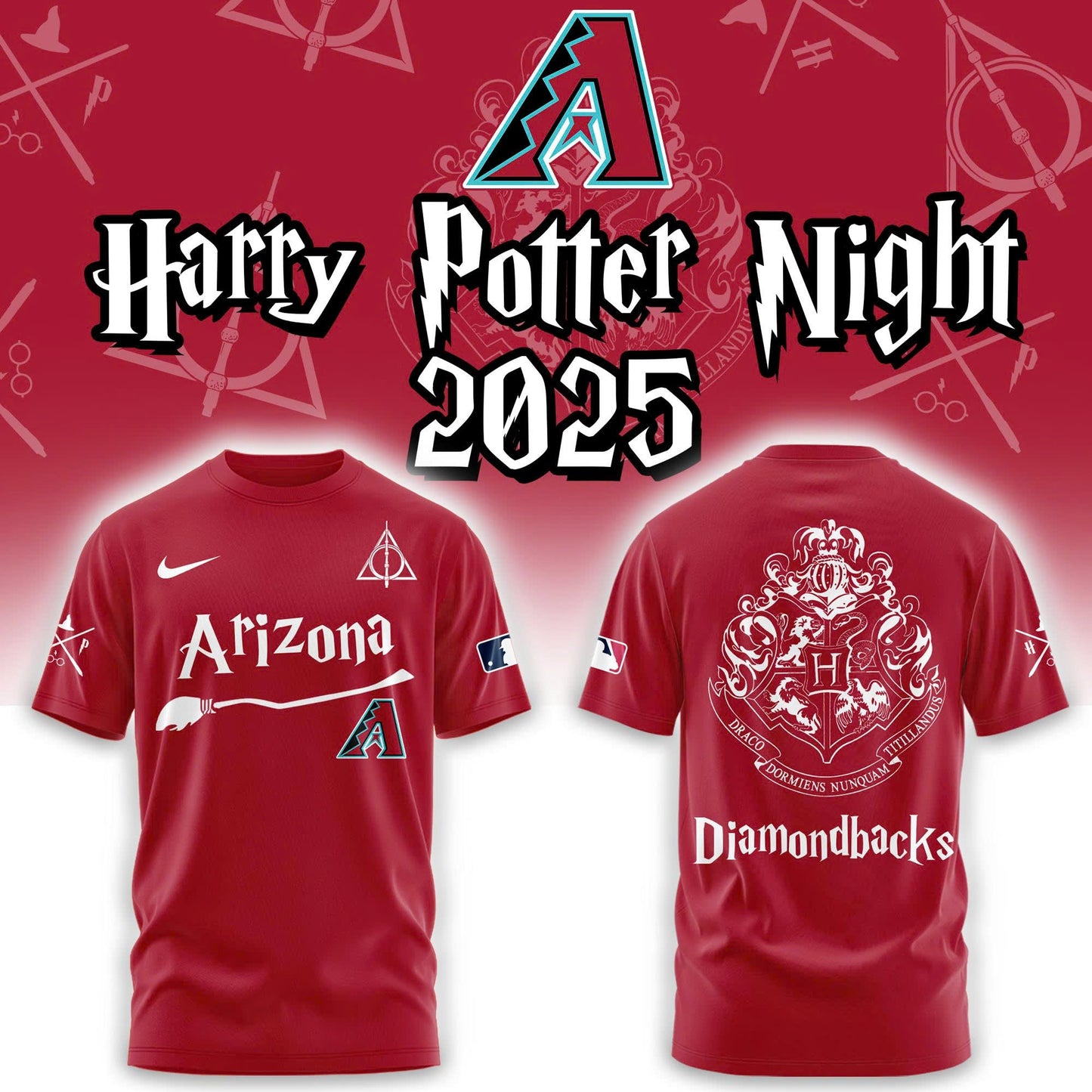 Arizona Diamondbacks x Harry Potter T-Shirt