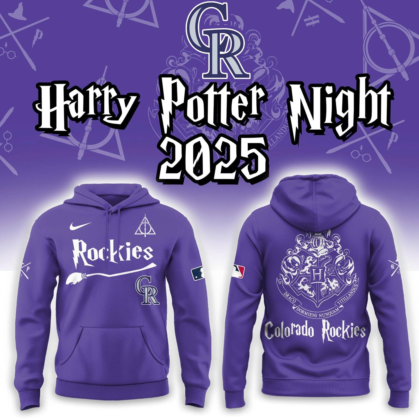 Colorado Rockies x Harry Potter Hoodie