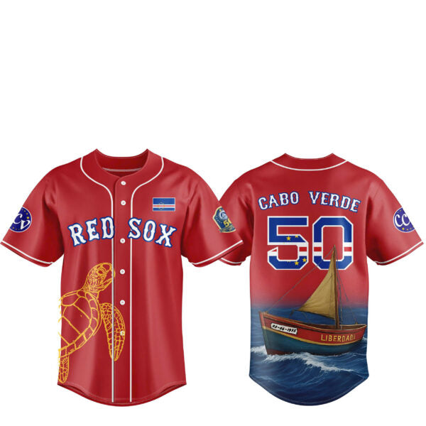 Limited Edition B.R Sox Cabo Verdean Celebration Jersey V2
