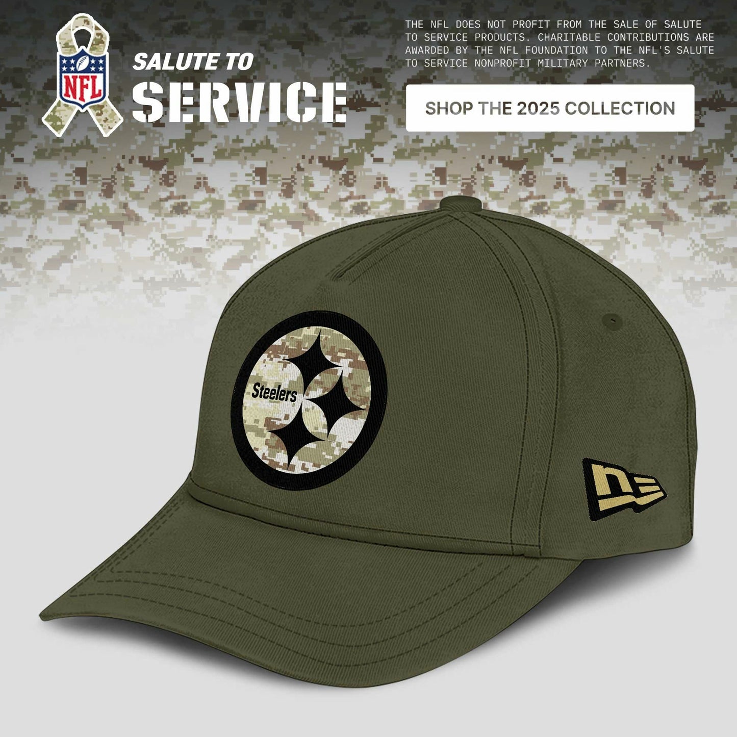 Pittsburgh Steelers 2025 NFL Salute to Service Limited Hoodie