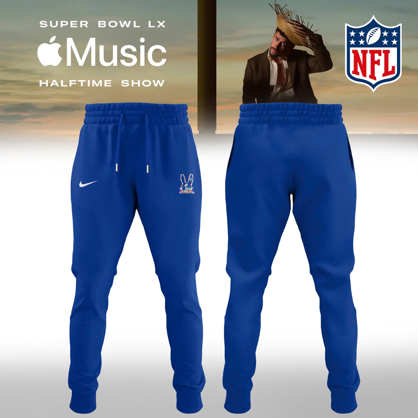 ALL TEAM NFL x Bad Bunny Super Bowl 2026 Combo Hoodie V2