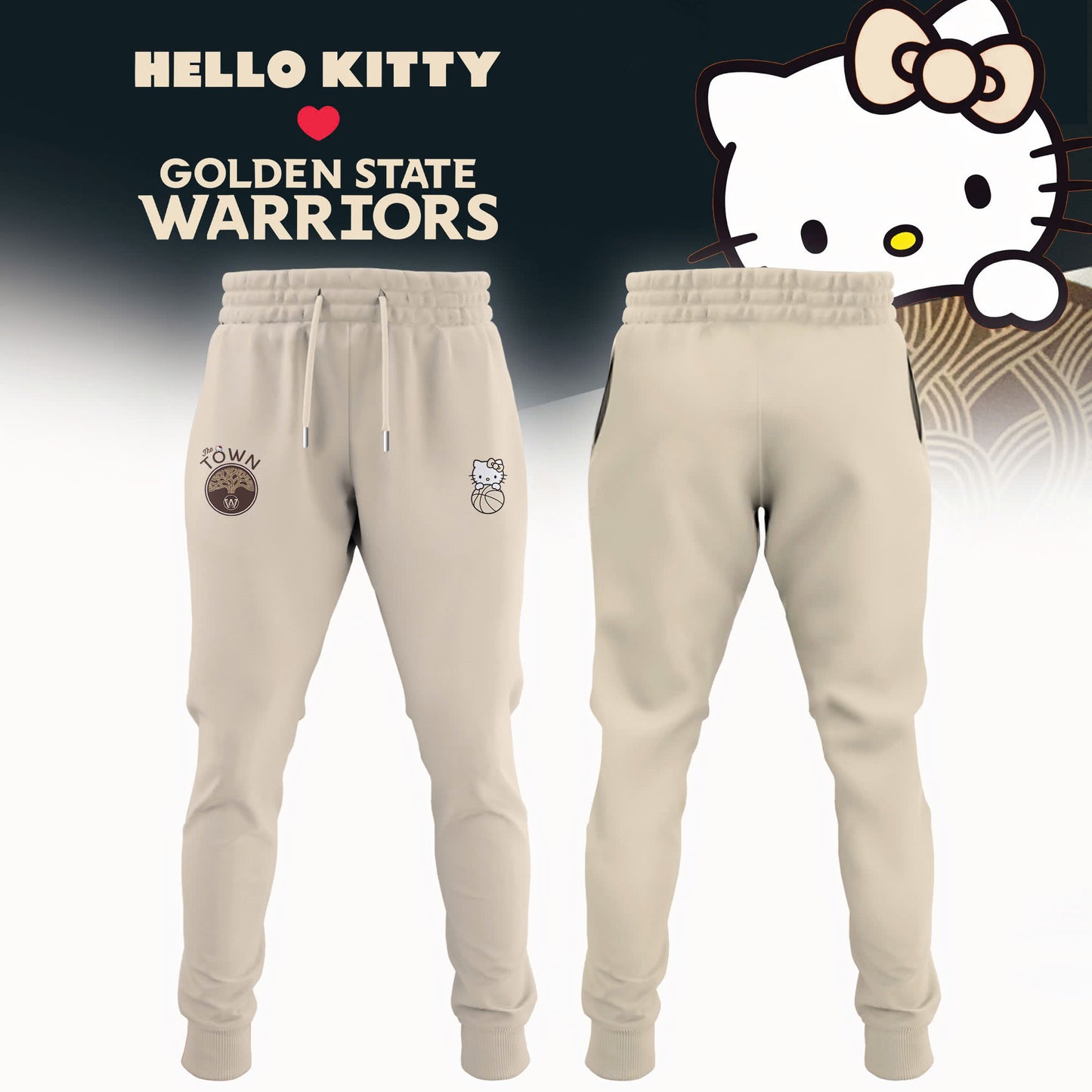 Golden State Warriors x Hello Kitty Night 2026 Special Edition Hoodie