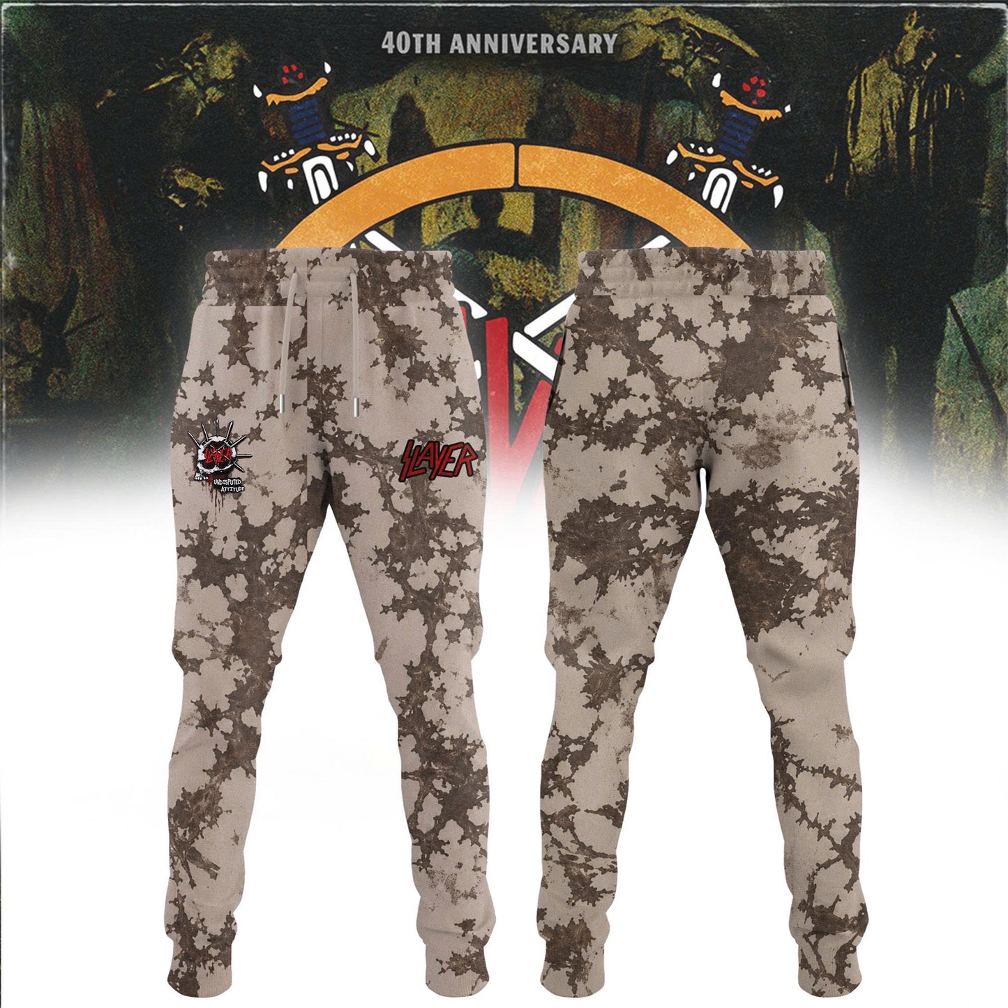 SLAYER Reign in Blood 40th Anniversary Limited Edition Hoodie