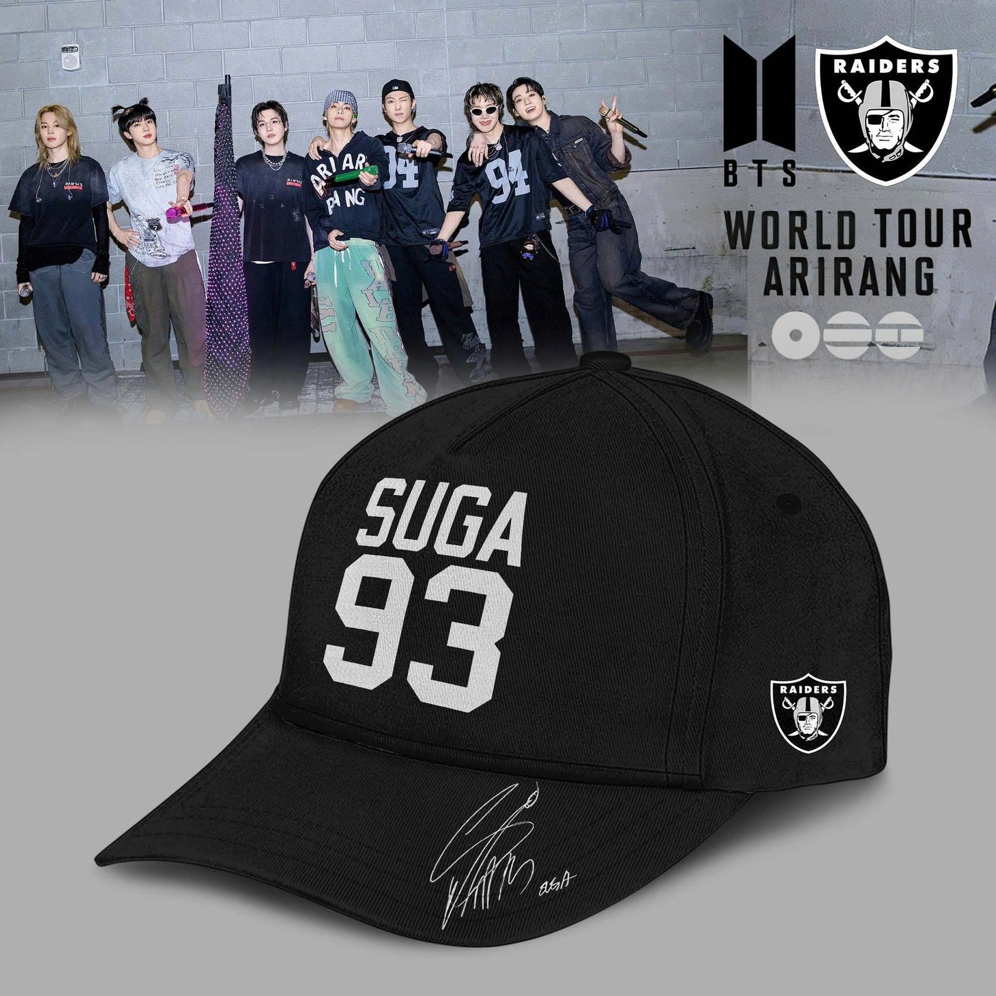 Las Vegas Raiders x SUGA 93 Limited Edition Jersey