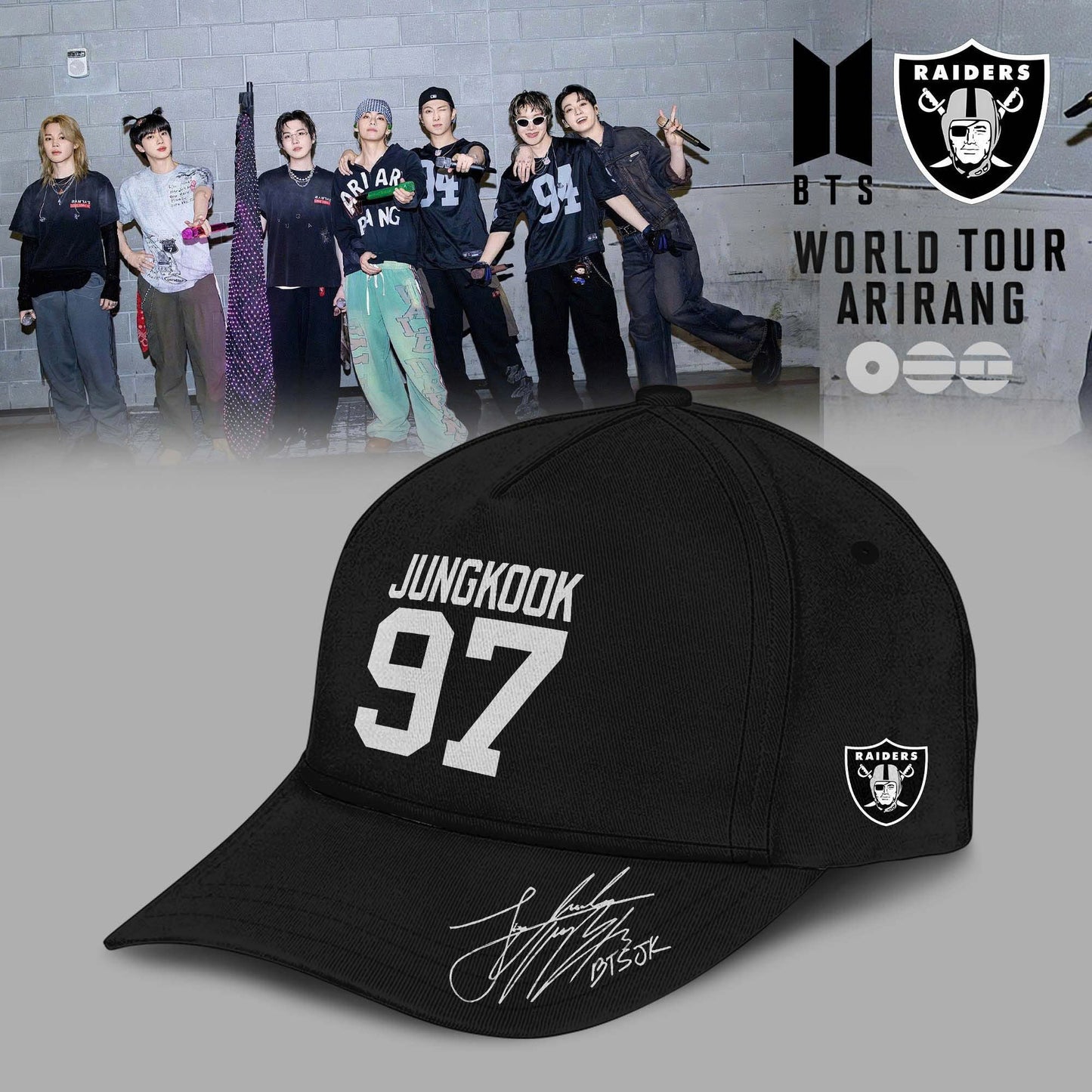 Las Vegas Raiders Jungkook 97 Limited Edition Jersey