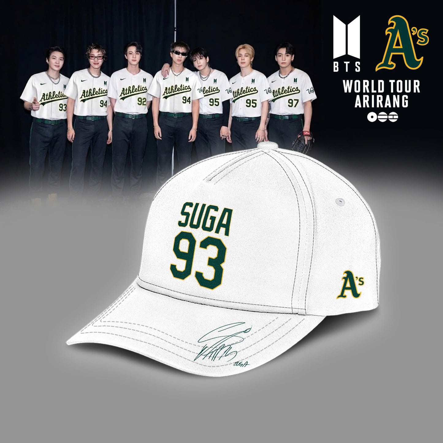 Oakland Athletics x Suga 93 Las Vegas 2026 Limited Edition Jersey