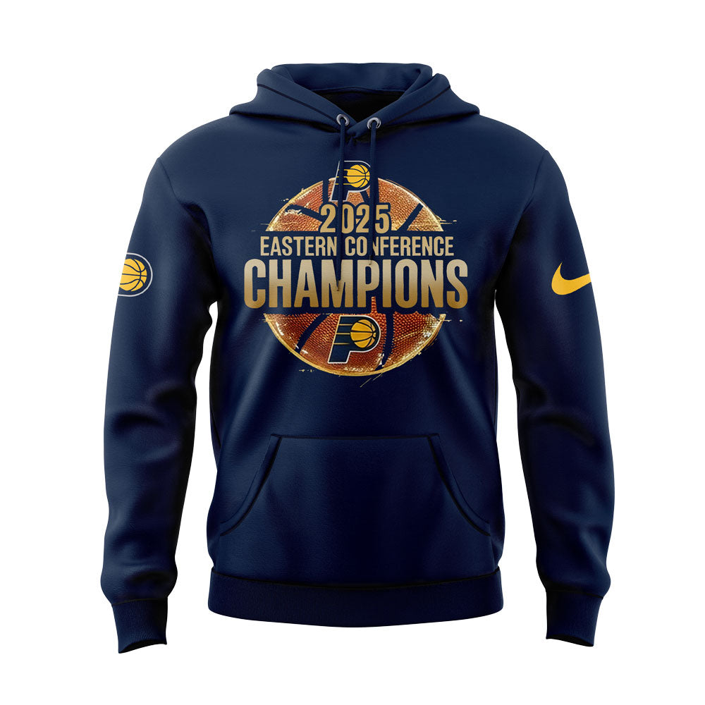 Limited Edition Indiana Pacers 2025 Eastern Conference Champions Blue Hoodie