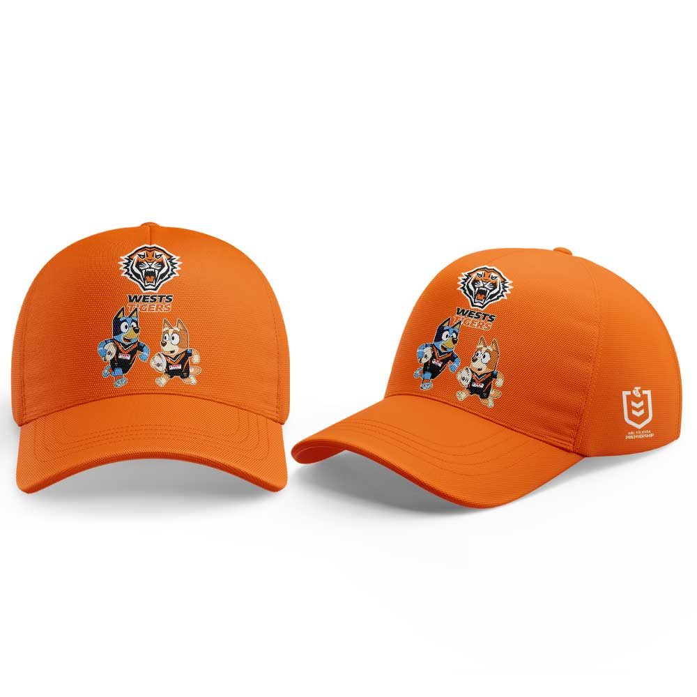 Limited Edition Wests Tigers Bluey and Bingo T-Shirt