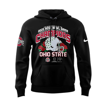 Ohio State Football 2025 Rose Bowl Champions Hoodie