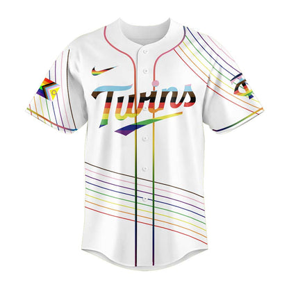 Limited Edition Minnesota Twins Happy Pride Month Jersey