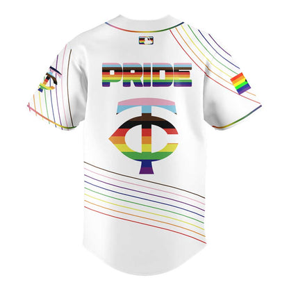 Limited Edition Minnesota Twins Happy Pride Month Jersey