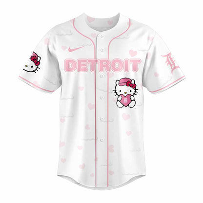 Detroit Tigers Hello Kitty Night Combo Jersey