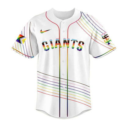 Limited Edition San Francisco Giants Happy Pride Month Jersey