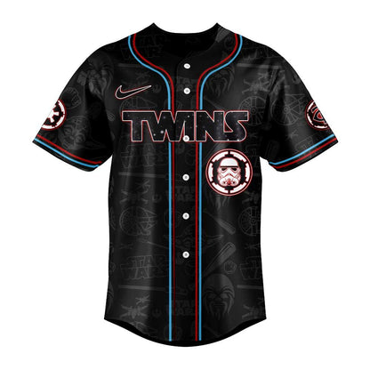 Limited Edition Minnesota Twins Star Wars Night Black New Jersey