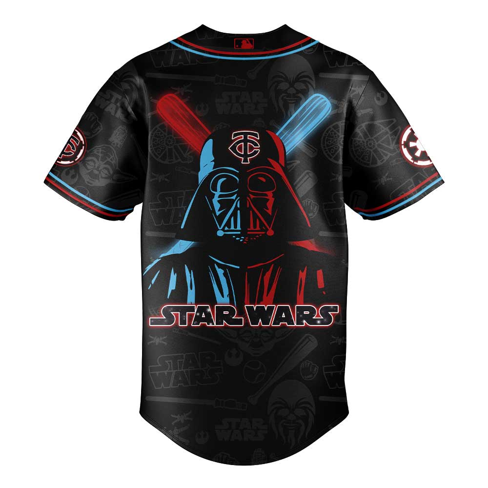 Limited Edition Minnesota Twins Star Wars Night Black New Jersey