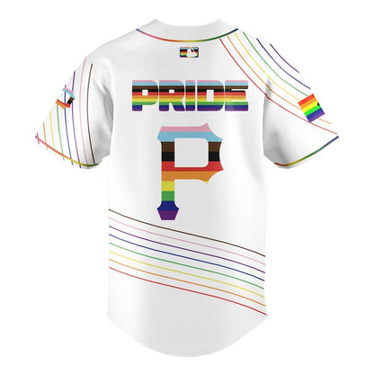 Limited Edition Pittsburgh Pirates Happy Pride Month Jersey
