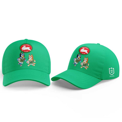 Limited Edition South Sydney Rabbitohs Bluey and Bingo T-Shirt