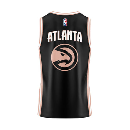 Limited Edition The A Hawks Peachtree City Edition Peach Up A-Town Down Jersey