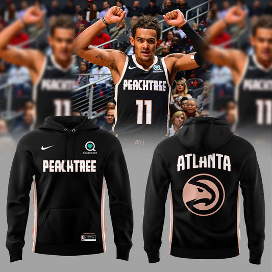 Limited Edition The A Hawks Peachtree City Edition Peach Up A-Town Down Hoodie