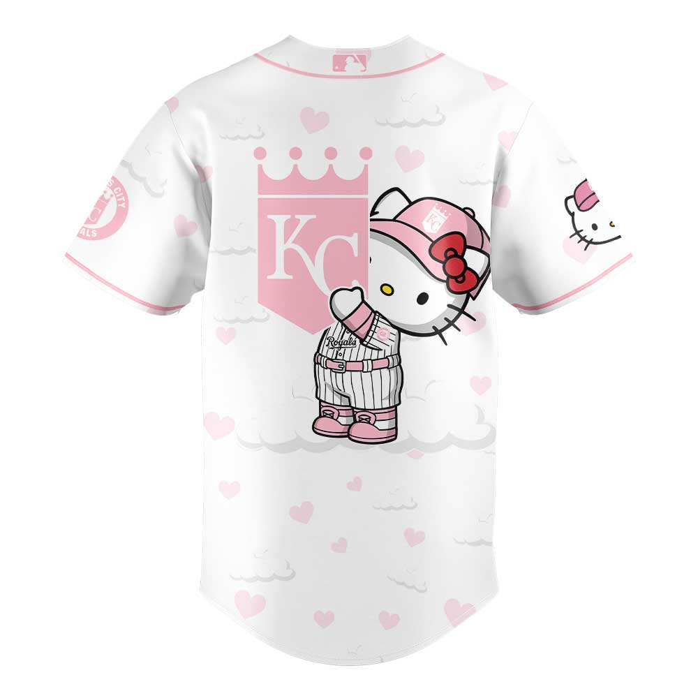 Limited Edition Kansas City Royals x Hello Kitty Night Plus Jersey