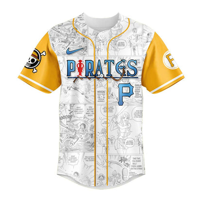 Limited Edition Pittsburgh Pirates One Piece Night Game Jersey