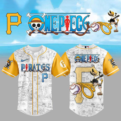 Limited Edition Pittsburgh Pirates One Piece Night Game Jersey