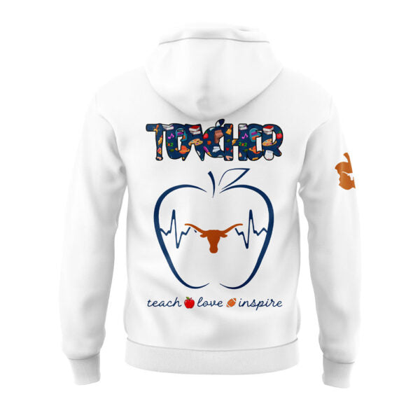 Texas Football TEACHER Appreciation 2025 Combo Hoodie