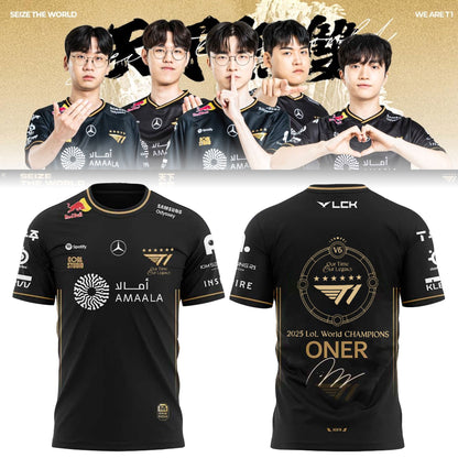 Limited Edition Doran T1 6Time World Champions Combo T-Shirt