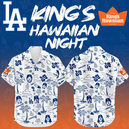 Special Edition Hawaiian Baseball Jersey Night presented by King’s Hawaiian For Fans Los Angeles Dodgers