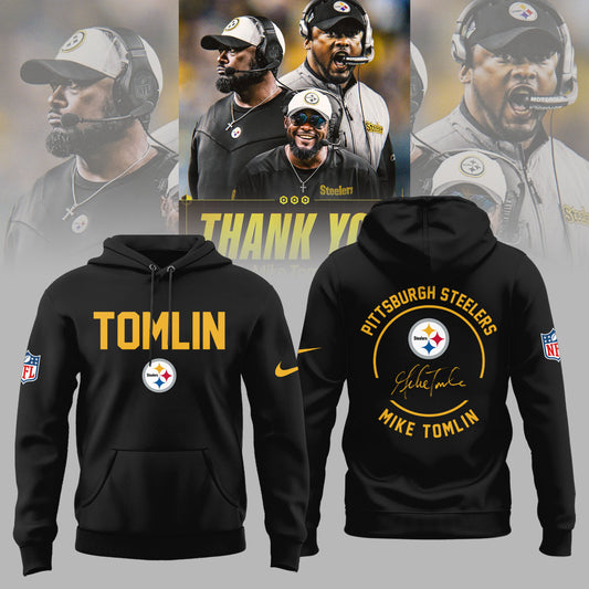 Pittsburgh Steelers Thank you Coach Mike Tomlin Limited Edition Combo Hoodie