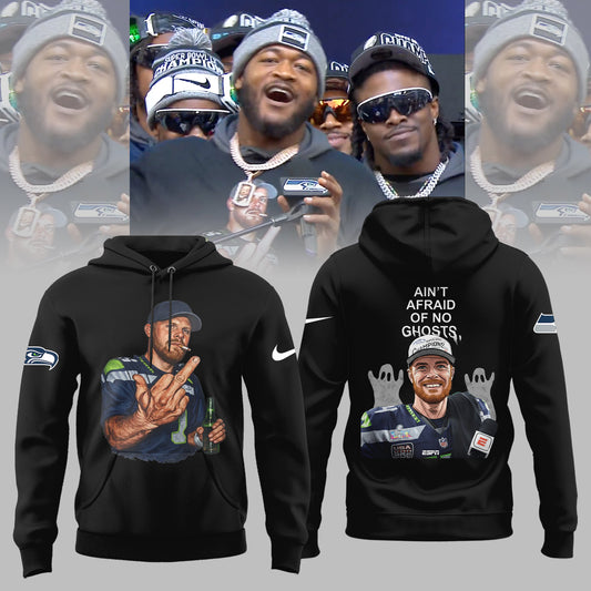 Seattle Seahawks Sam Darnold Middle Finger Limited Edition Hoodie