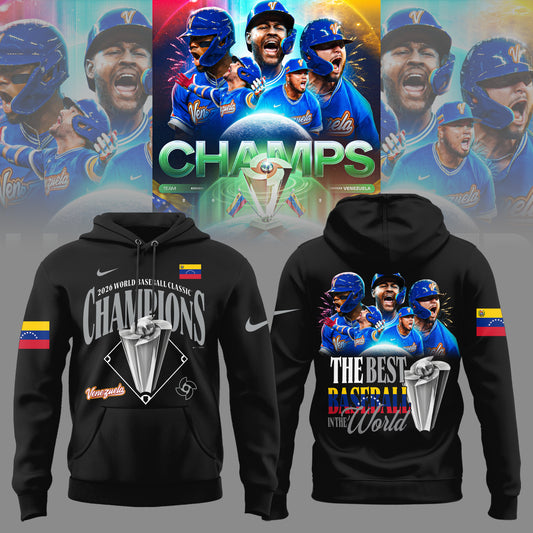 World Baseball Classic Champions x Venezuela Limited Edition 2026 Hoodie