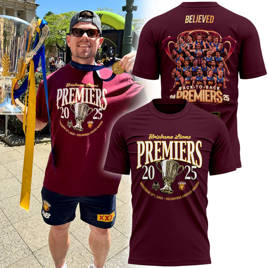 Brisbane Lions 2025 Premiers Limited Edition Shirt