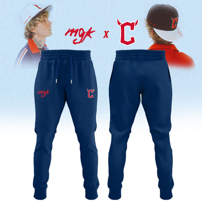 Cleveland Guardians x Mgk 2025 Limited Hoodie Navy