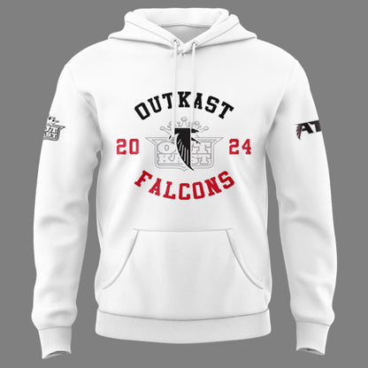 Outkast x Atlanta Falcons White Pullover Hoodie