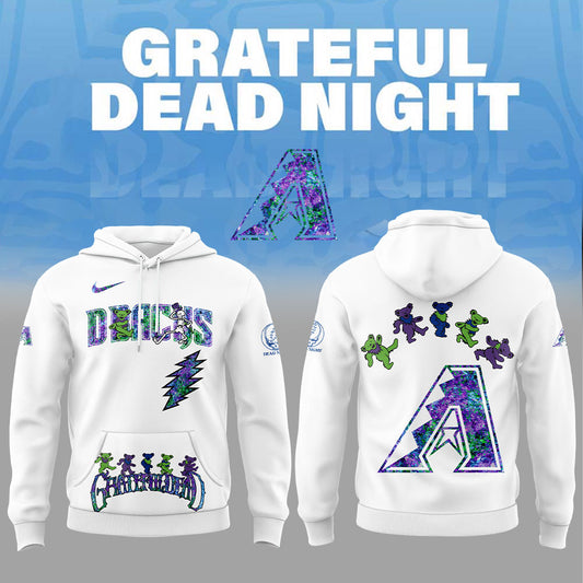 Arizona Diamondbacks Grateful Dead Night Hoodie