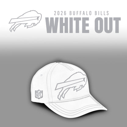 Buffalo Bills 2025 Winter White Out Combo TShirt