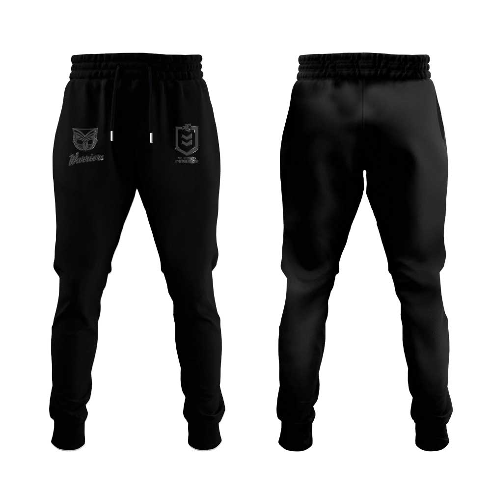 Limited Edition One NZ Warriors Back In Black Uniform Hoodie