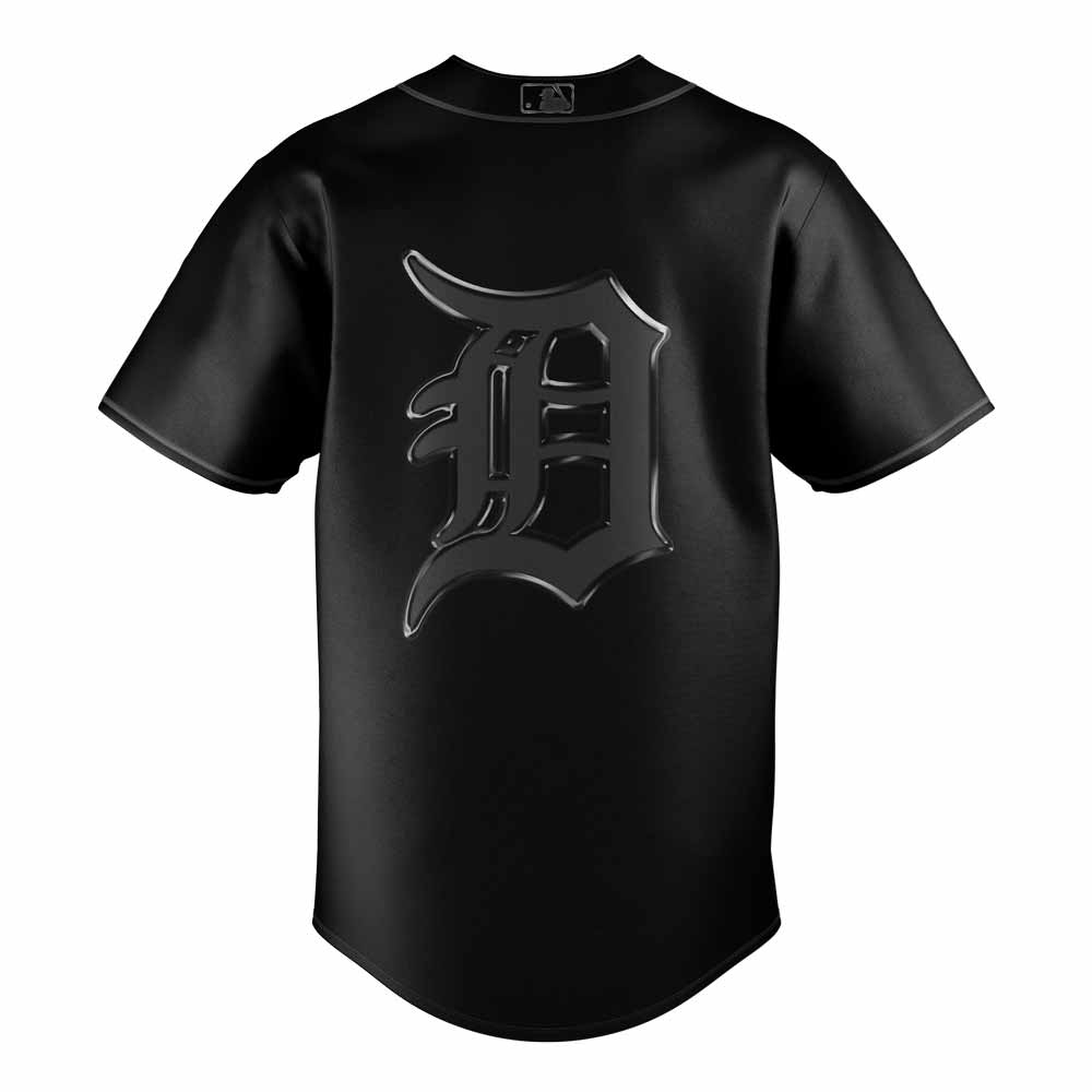 Limited Edition Detroit Tigers Back In Black Combo Jersey