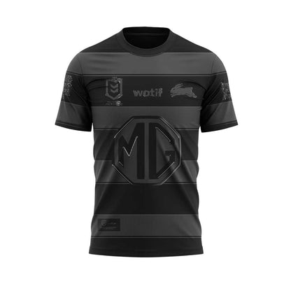 Limited Edition South Sydney Rabbitohs Back In Black Uniform Shirt