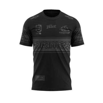 Limited Edition Cronulla Sharks Back In Black Uniform T-Shirt