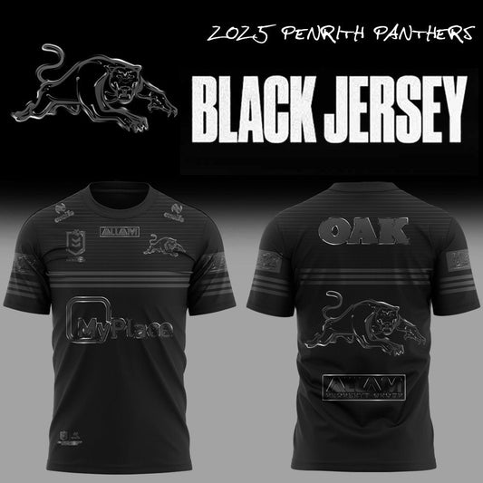 Limited Edition Penrith Panthers Back In Black Uniform Shirt