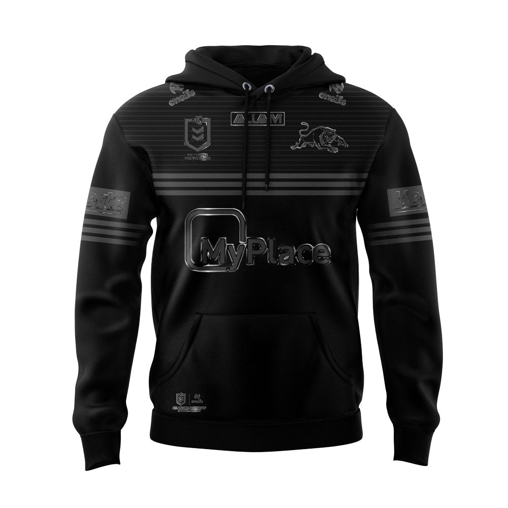 Limited Edition Penrith Panthers Back In Black Hoodie