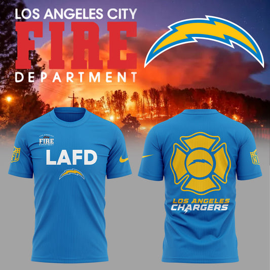 Los Angeles Chargers LAFD T-shirt