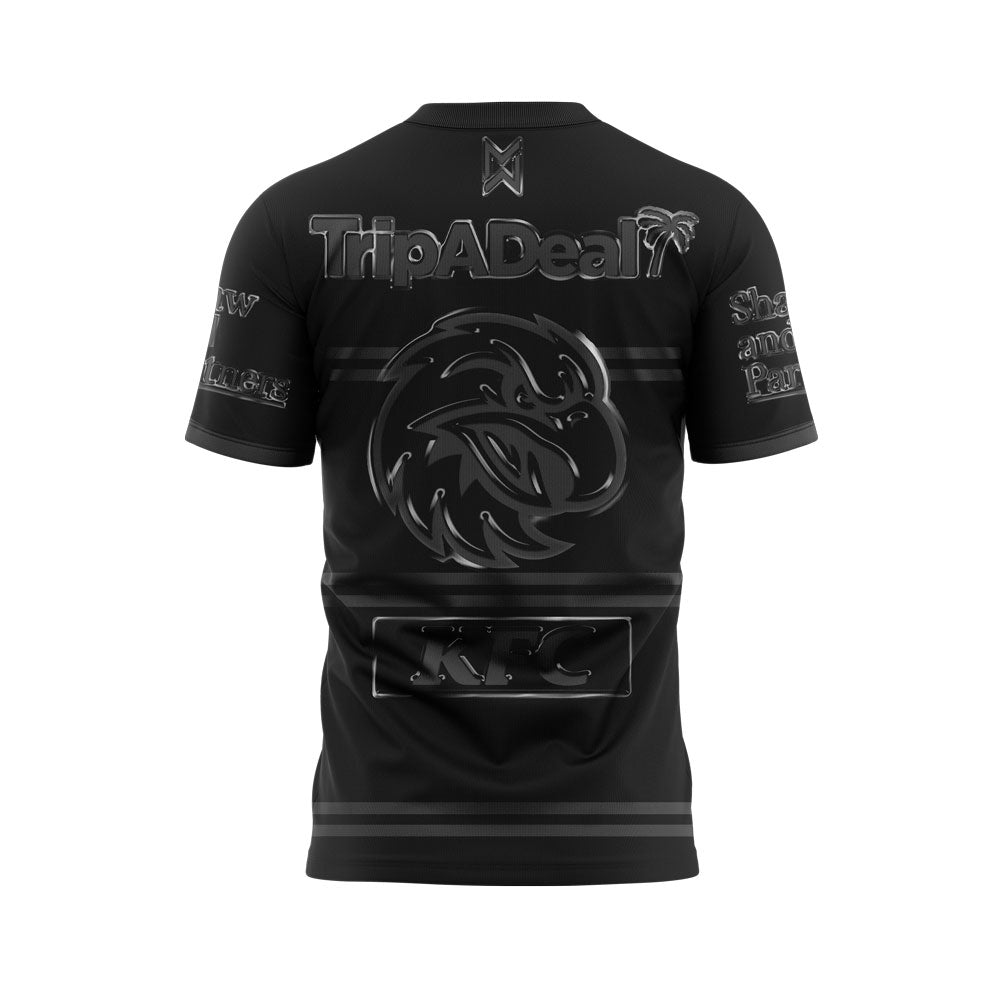 Limited Edition Manly Sea Eagles Back In Black Uniform T-Shirt