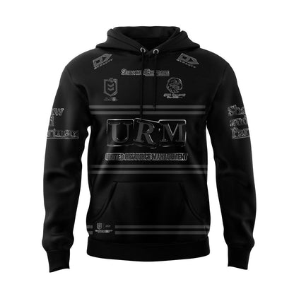 Limited Edition Manly Sea Eagles Back In Black Hoodie