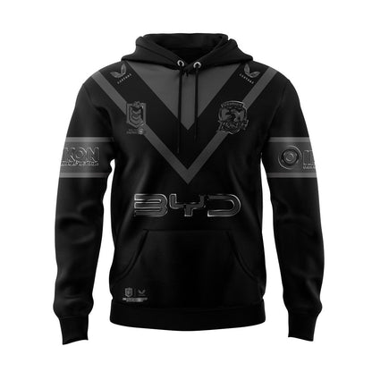 Limited Edition Sydney Roosters Back In Black Hoodie